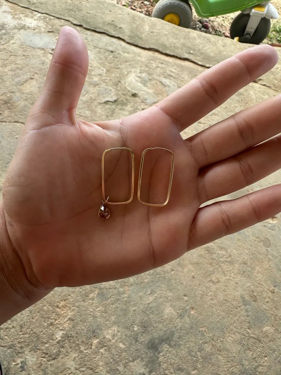 Brinco ouro 18 - Foto 2