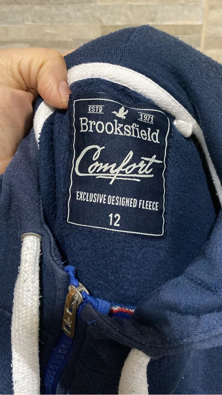 Moletom de frio com com zíper Brooksfield - Foto 4