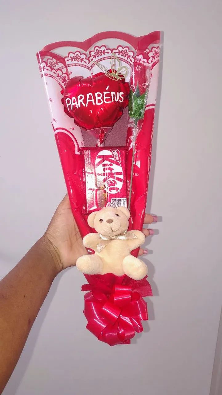 Buquê balão e ursinho - Foto 3