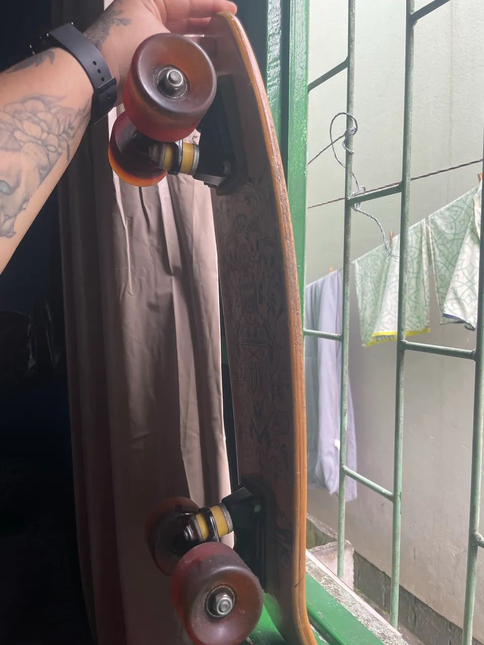Skate mini cruiser seven bambu 22 polegadas - Foto 2