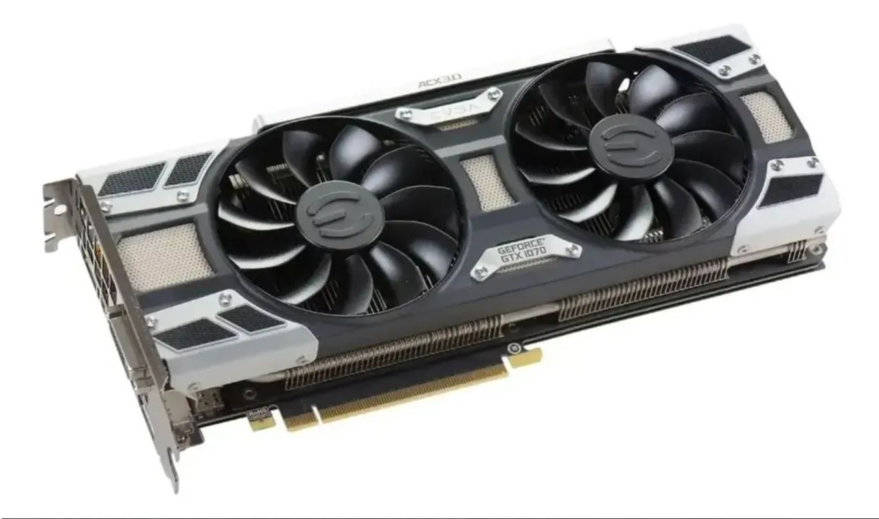 Placa de video EVGA  GTX1070 BLACK - Foto 3