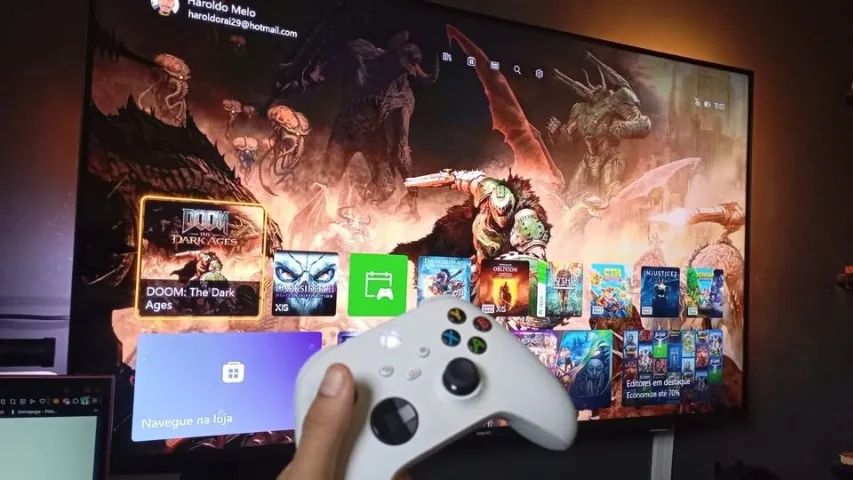 XBOX SERIES S + 2 CONTROLES E KIT