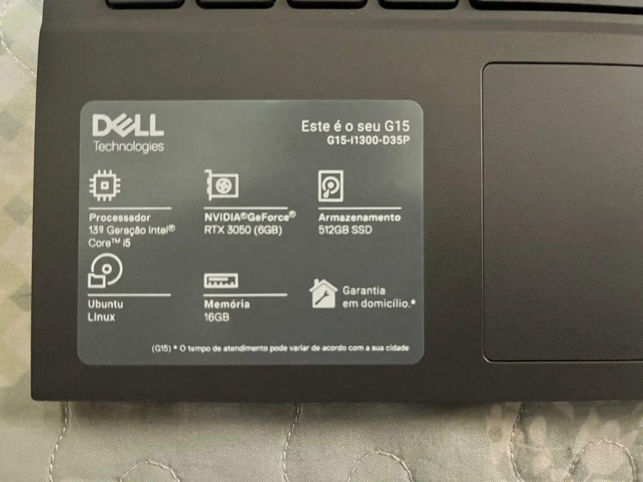 Notebook Dell G15 - Foto 3