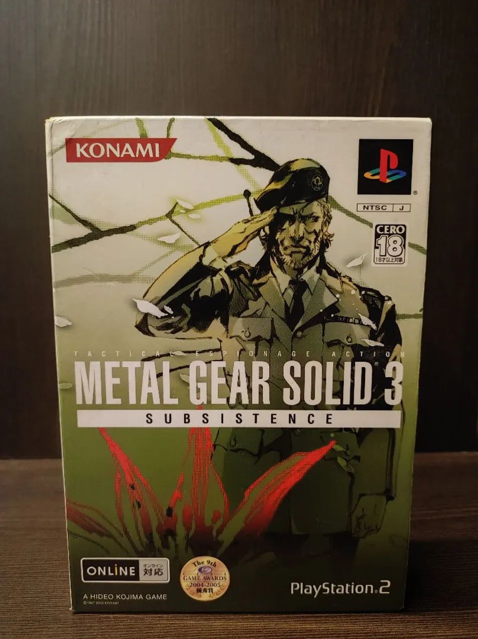 Box Metal Gear Solid 3 - Subsistence