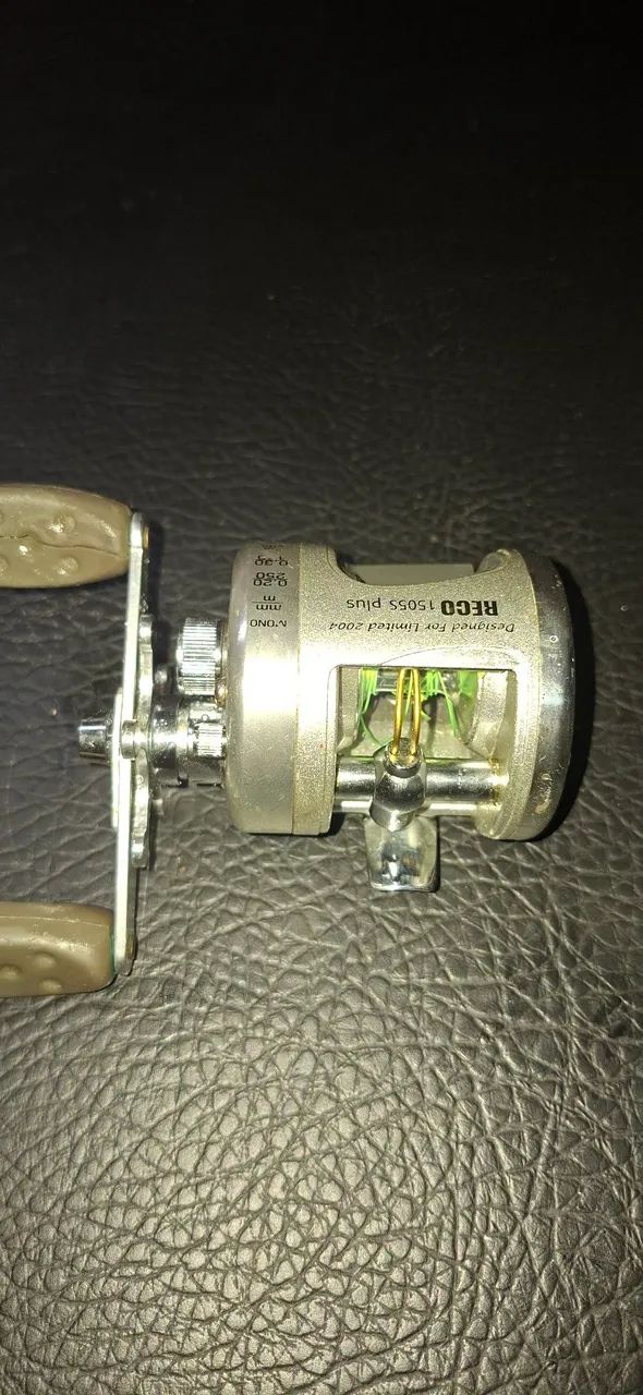 Carretilha perfil baixo Reco 1505S plus,  edição limitada - Foto 4