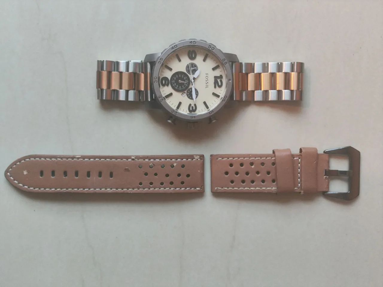 Relógio Fossil Nate 1 linha - Foto 2