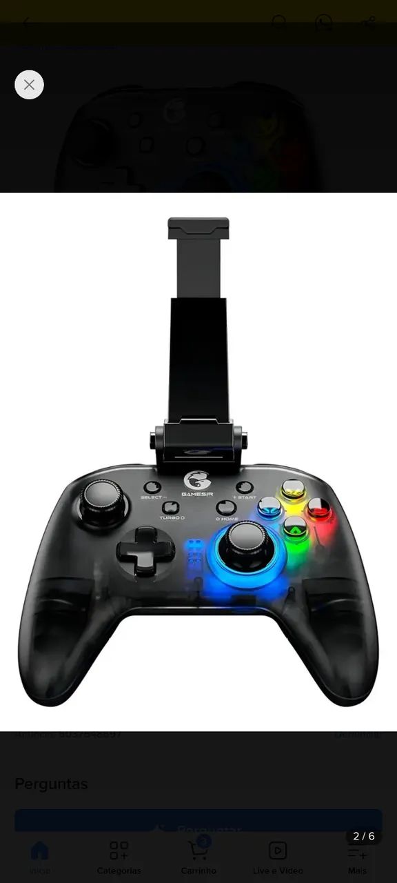 Gamesir T4 Pro Controle Joystick Gamepad - Foto 3
