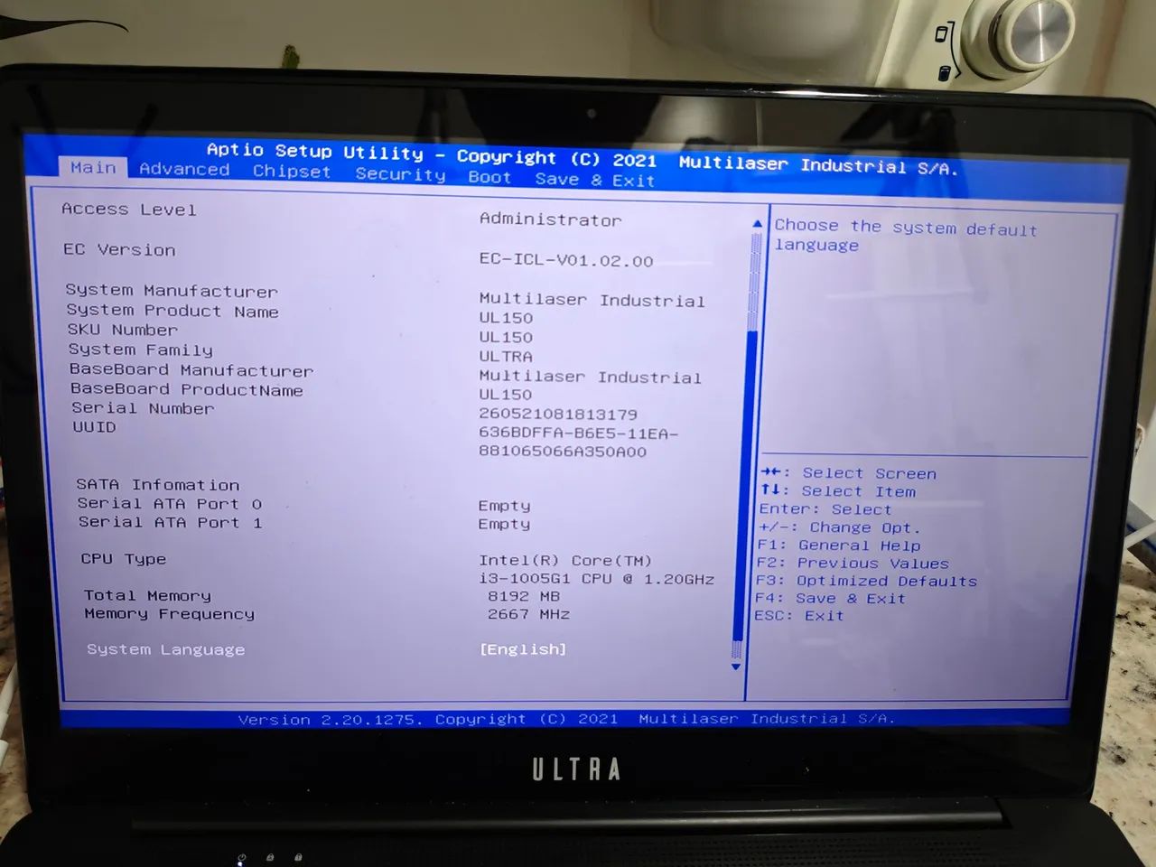 Notebook Multilaser Ultra UL150 Intel Core i3 10ª - Foto 2