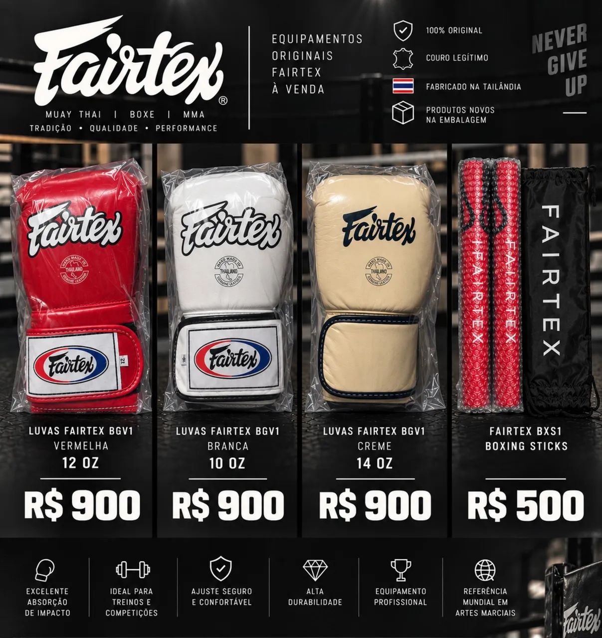 Luvas Fairtex