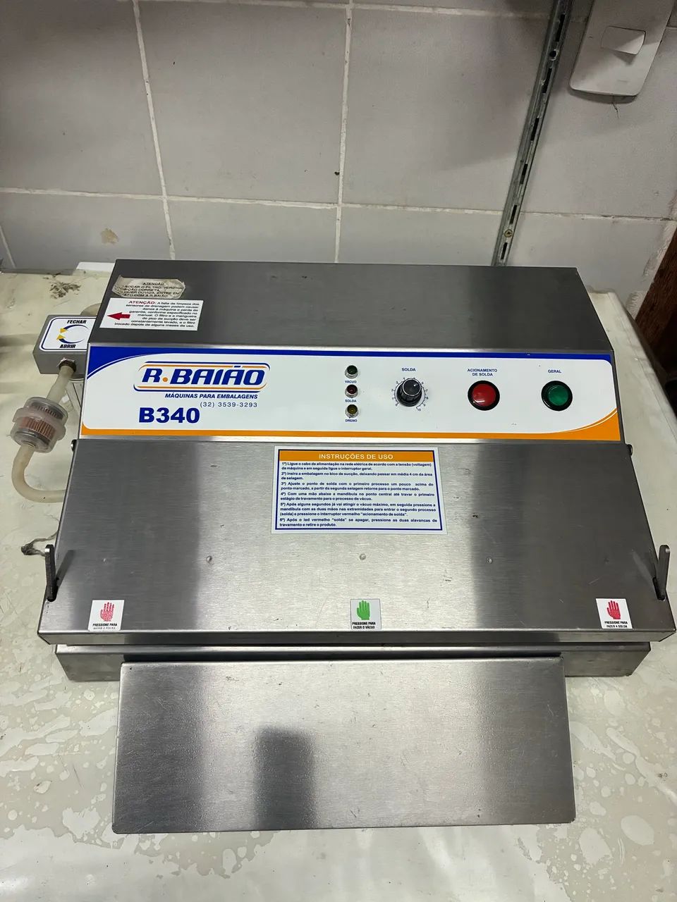 Seladora a vácuo R Baião B340
