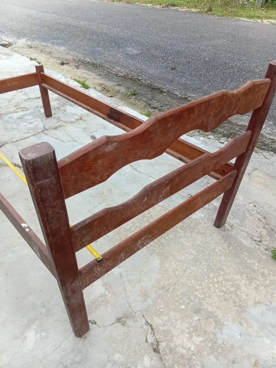 Vendo armação cama solteiro  - Foto 3