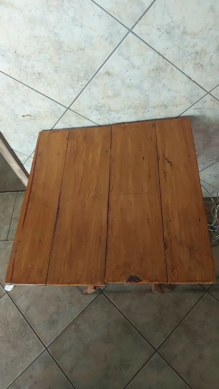 MESA DOBRAVEL DE MADEIRA - Foto 2