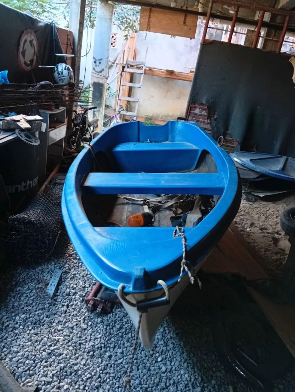 Barco de fibra 