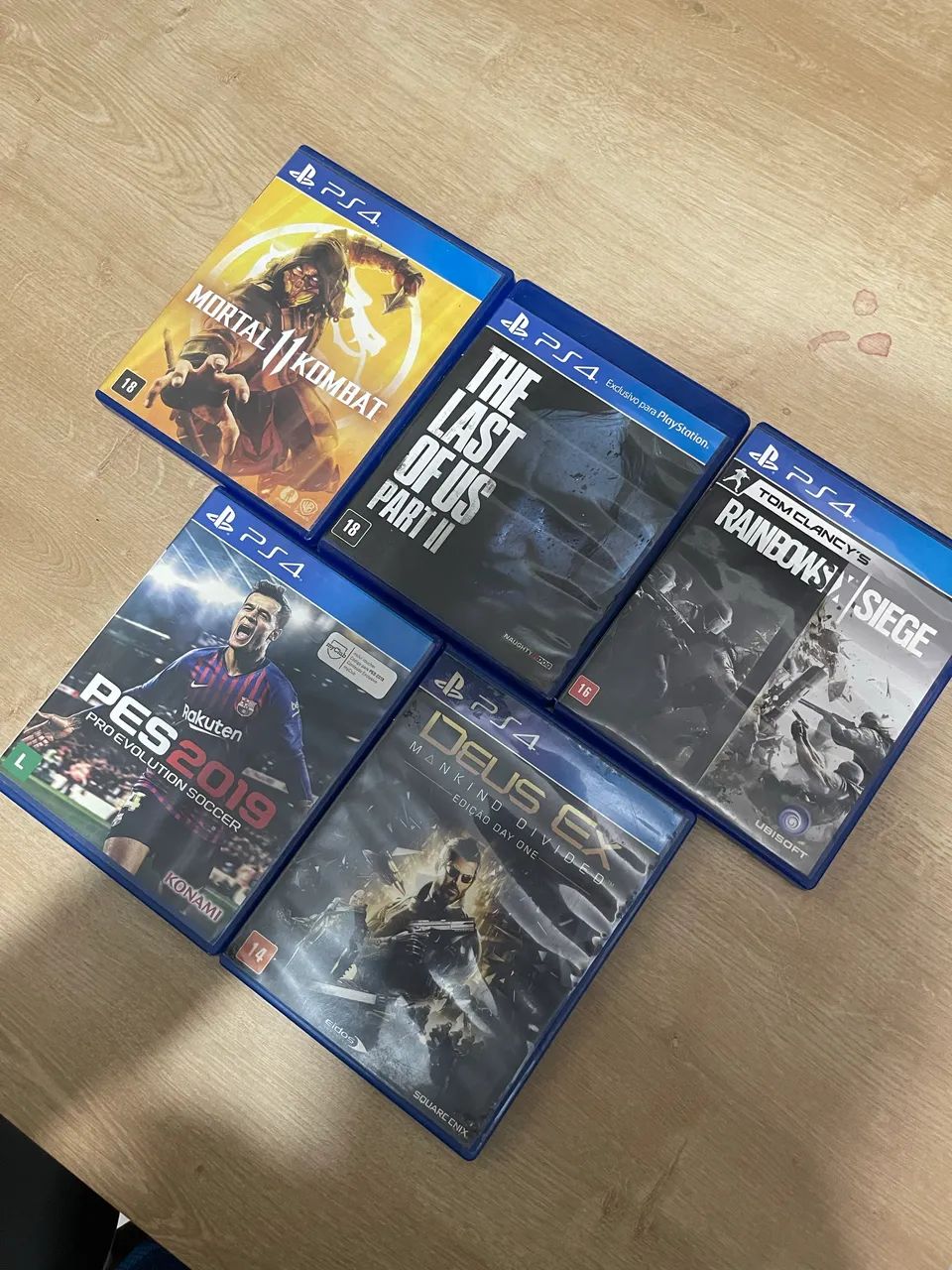 Ps4 500gb + 1 controle + 5 jogos - Foto 4