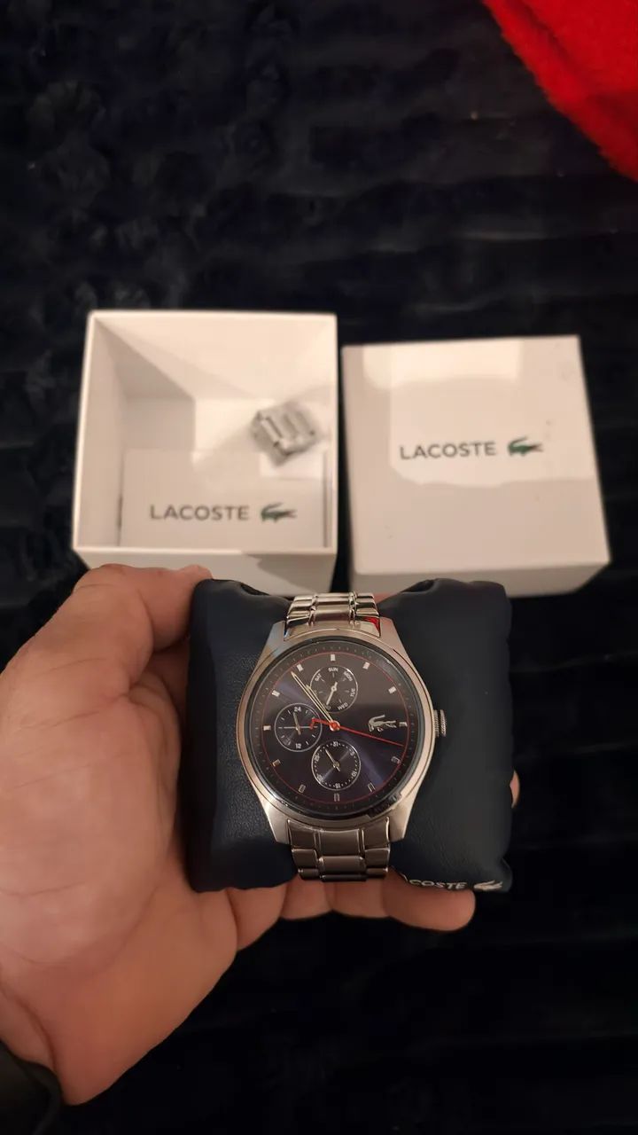 Religio lacoste original pouco tempo de uso - Foto 2