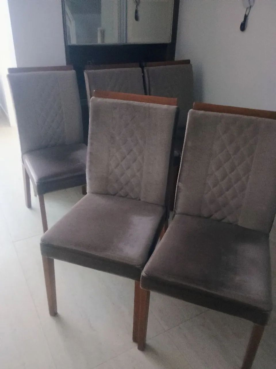 Cadeiras estofadas  - Foto 3