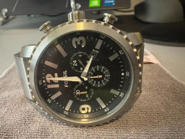 Relógio Fossil -Original - Masculino, com design robusto e elegante. - Foto 3
