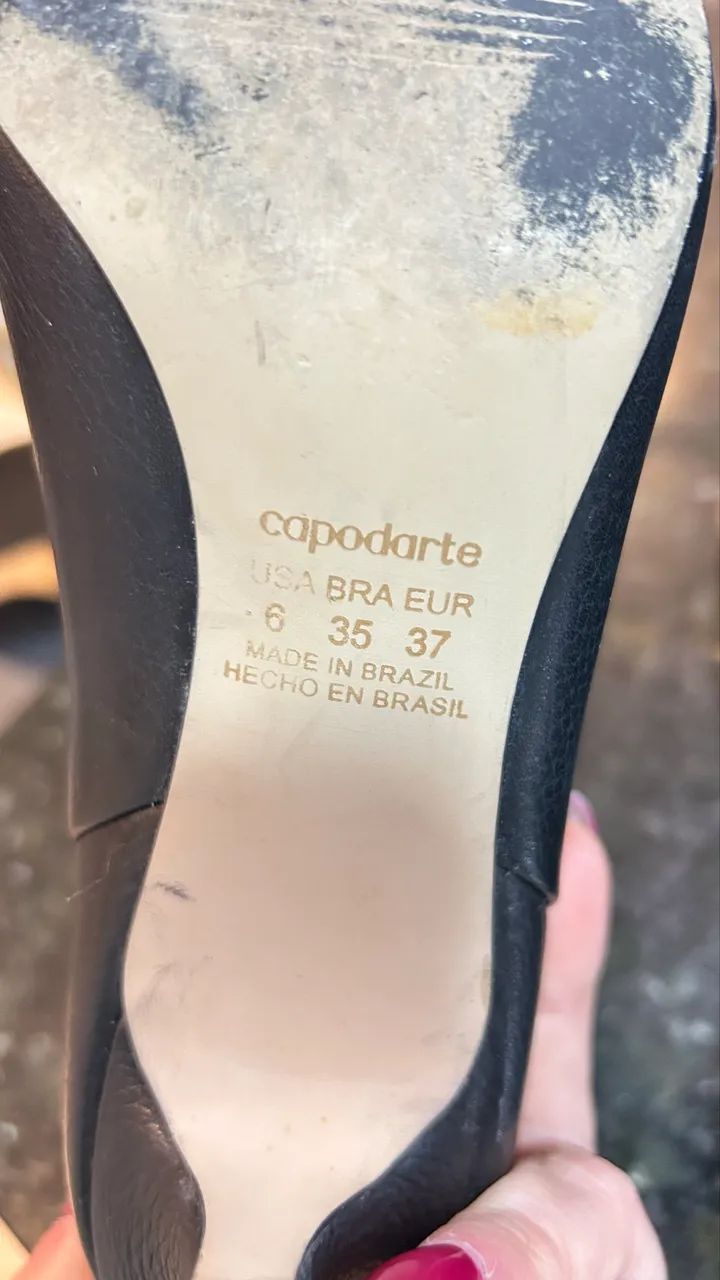 Vendo bota em couro legítimo da Capodarte  - Foto 3