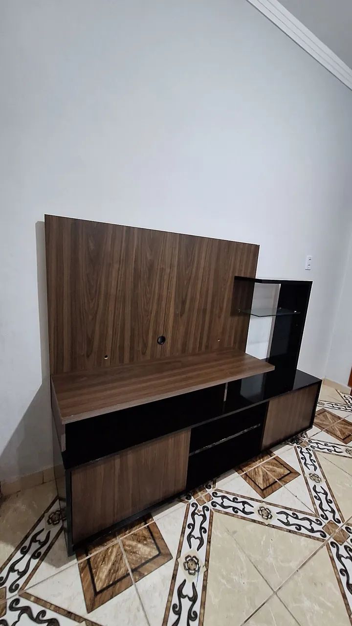 Rack com painel usado, em ótimo estado de conservação. - Foto 3