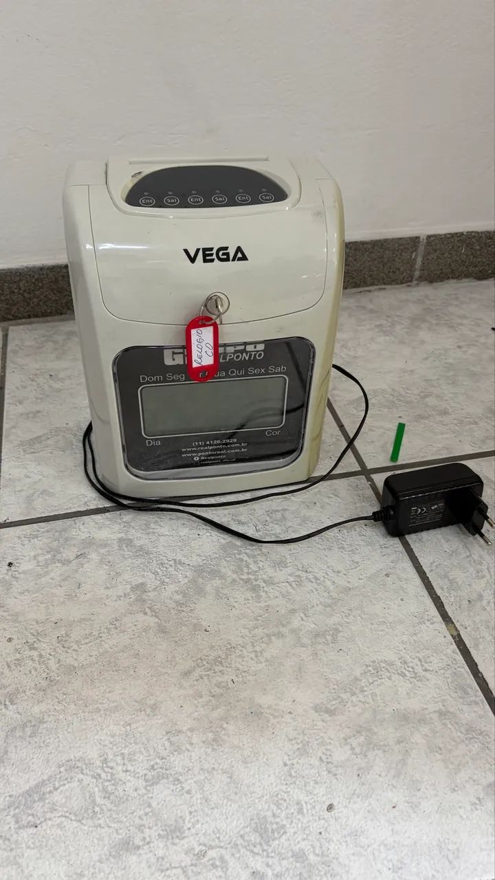 6 Relogio de ponto Vega 