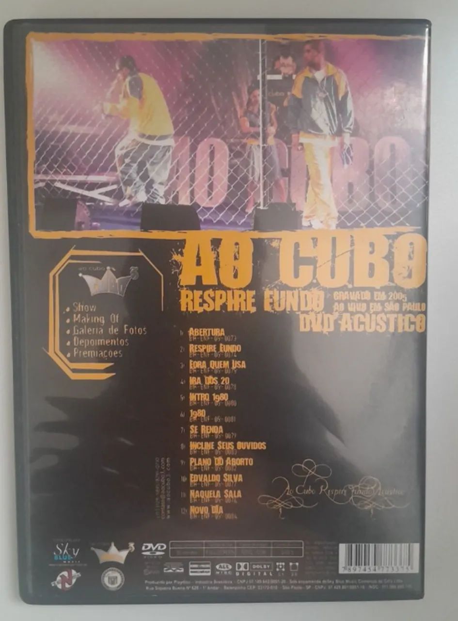 ao cubo - dvd respire fundo - acústico - Foto 2