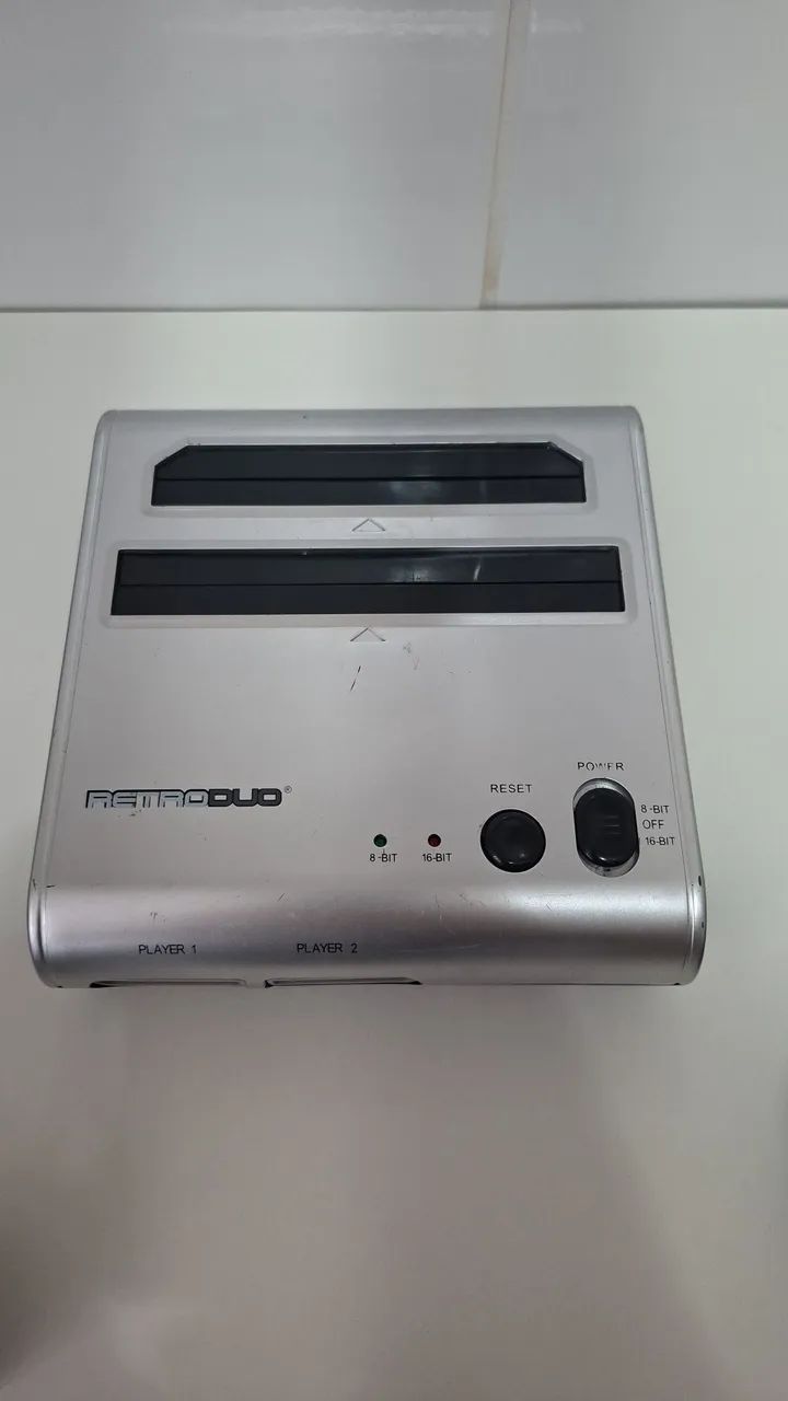 Videogame RetroDuo completo (Console duplo super nintendo e nintendinho - snes e nes ) - Foto 2