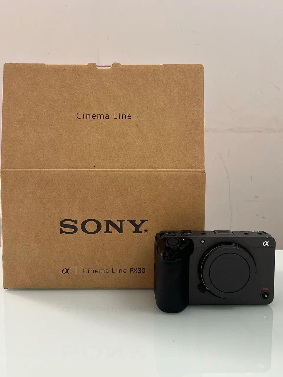 Câmera Sony FX30 Nova Lacrada.
