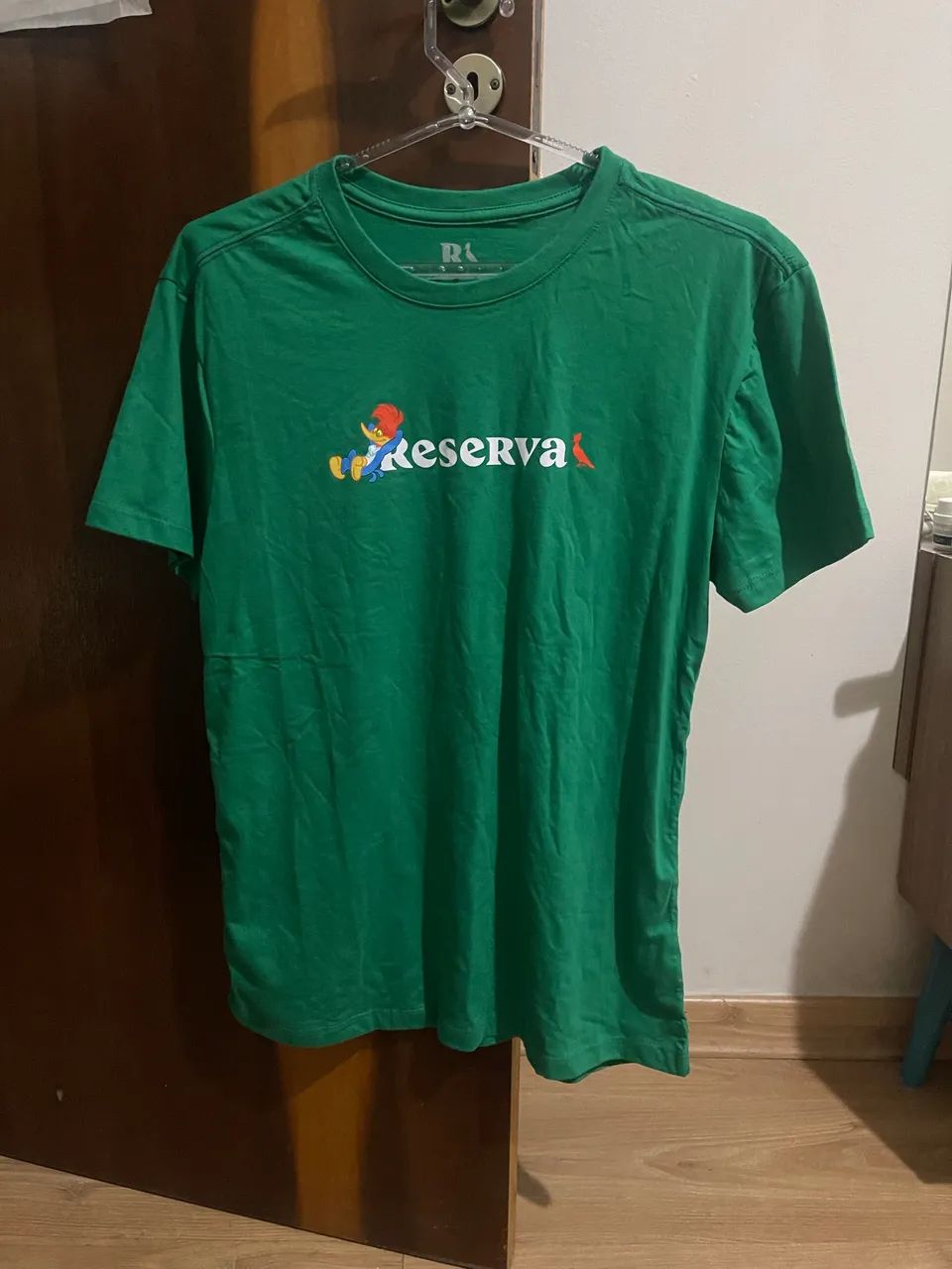 Camiseta reserva pica pau verde P