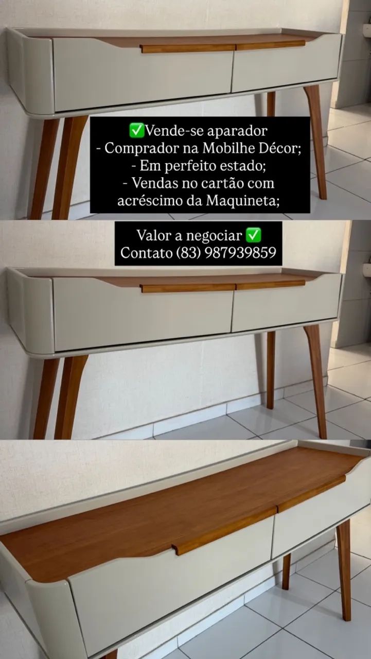 VENDO Mesa e Aparador  - Foto 2