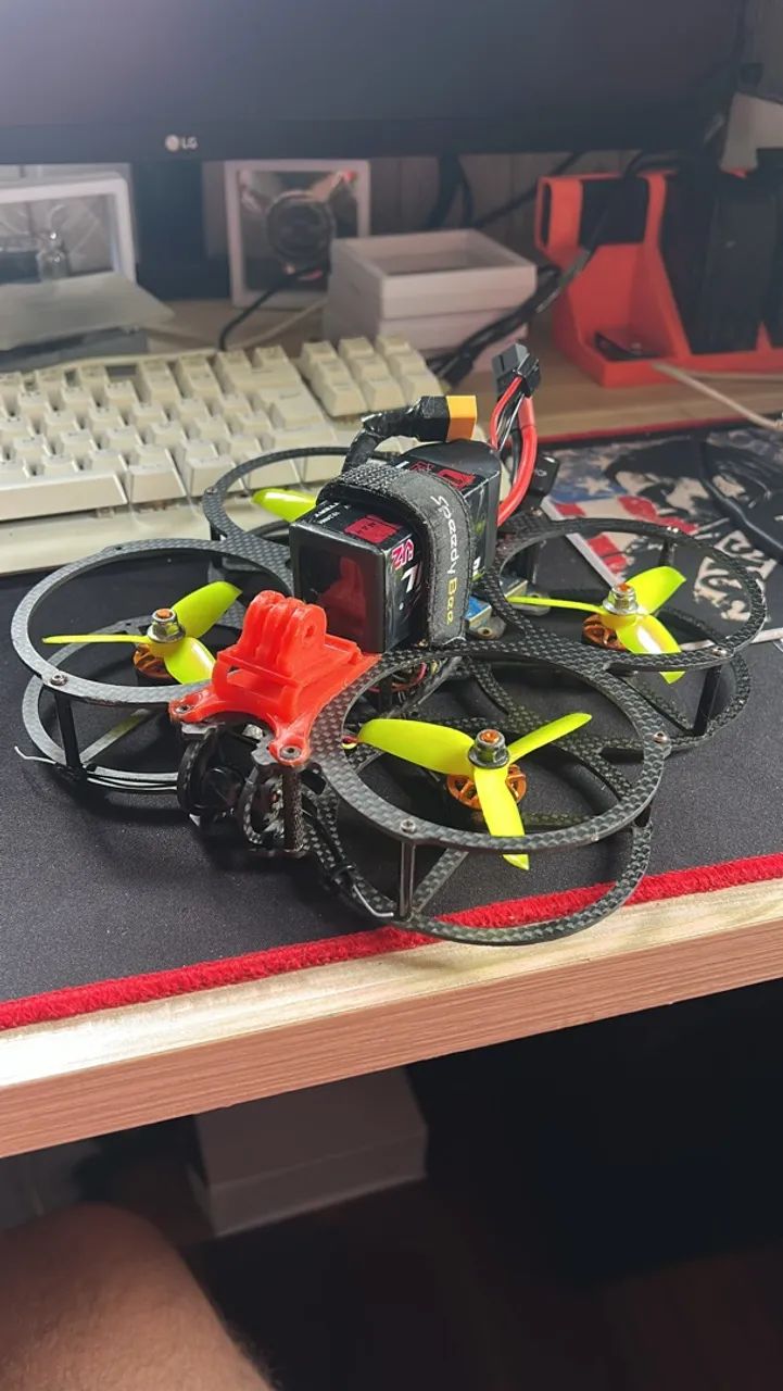Drone FPV 3 polegadas analógico - Foto 2