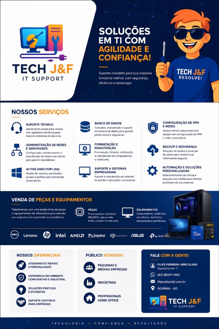 Manutenção de Computadores - Rápido e com Garantia!