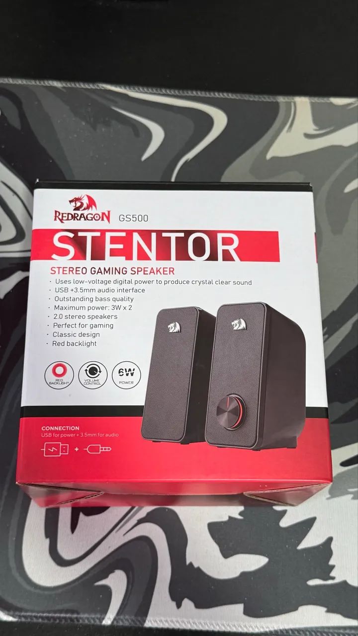 Caixa de som Redragon 2.0