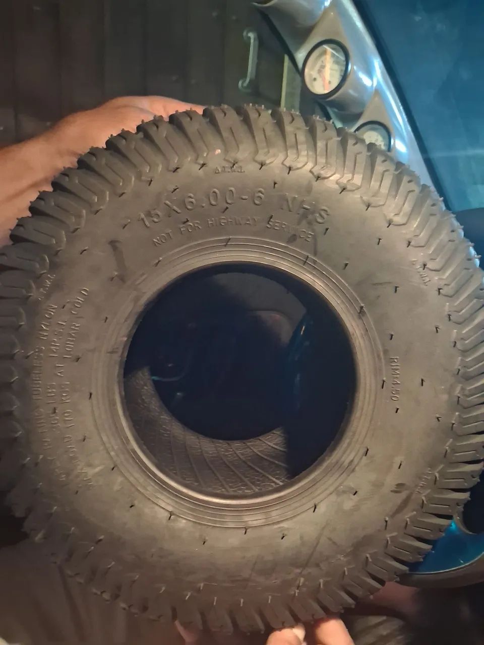 Pneu 15 ×6.00-6  moto elétrica  aro 6 - Foto 3