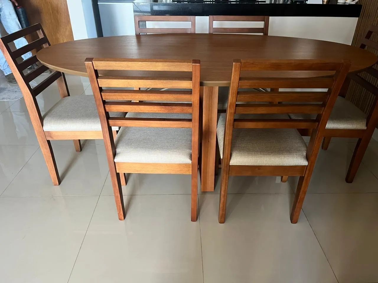 Mesa mesa de madeira 