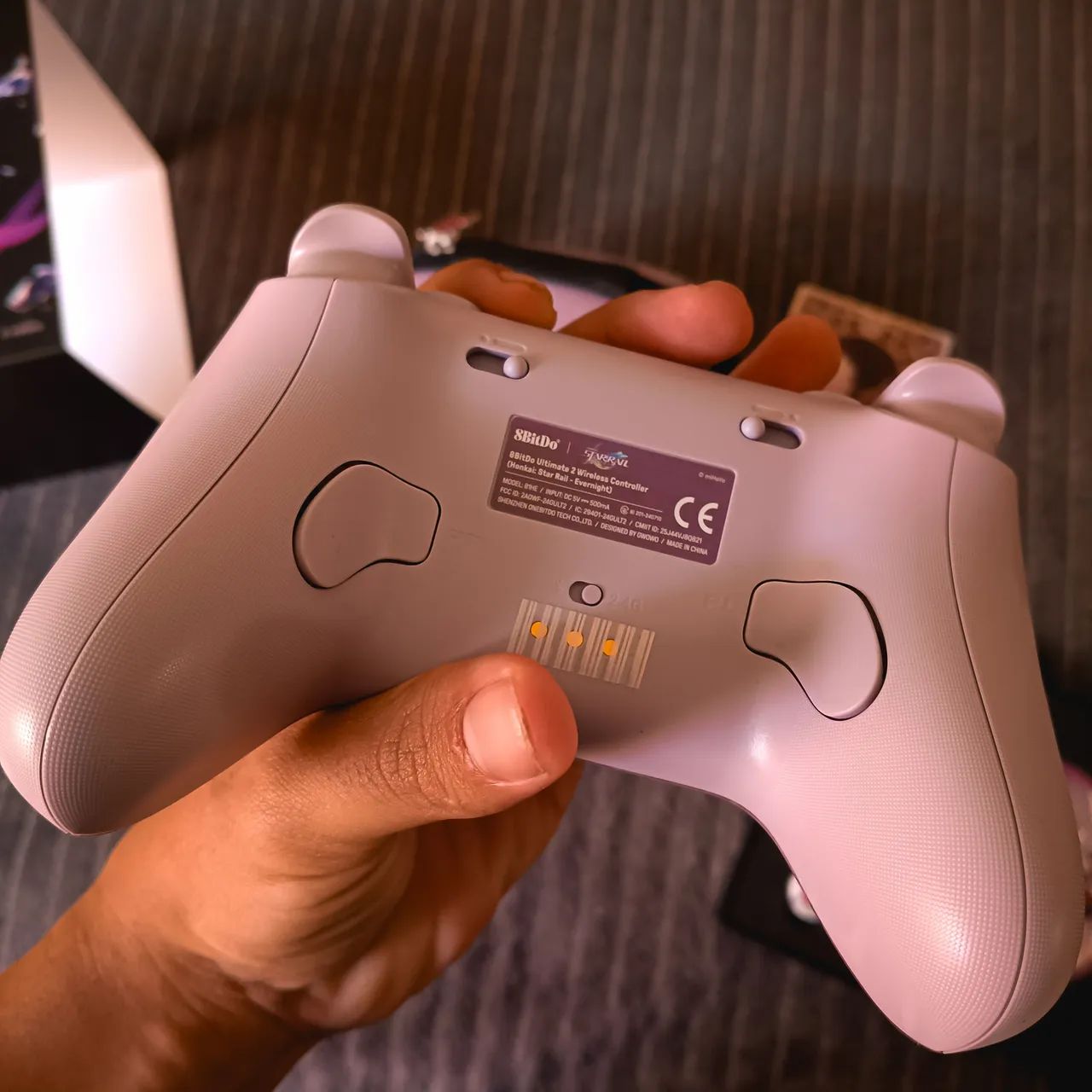 Controle Bluetooth 8BitDo Ultimate 2 para PC e Android - Evernight (NOVO) - Foto 2