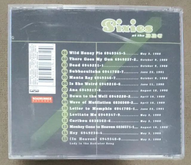 CD - Pixies - at the BBC 1998446519988632965121