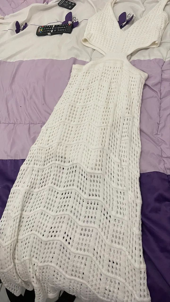 Vestido tricô
