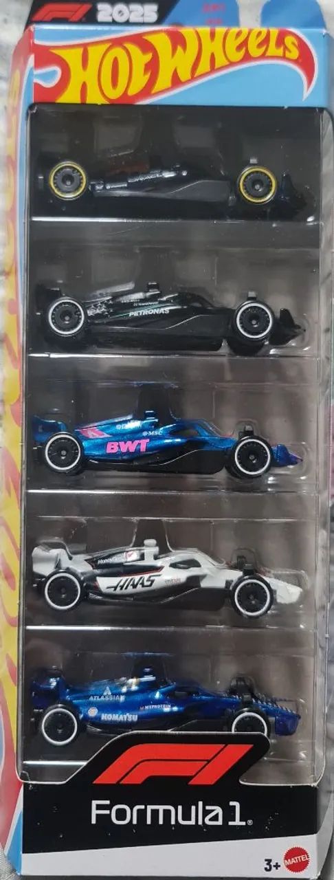 Hot Wheels Pack Formula 1 2025
