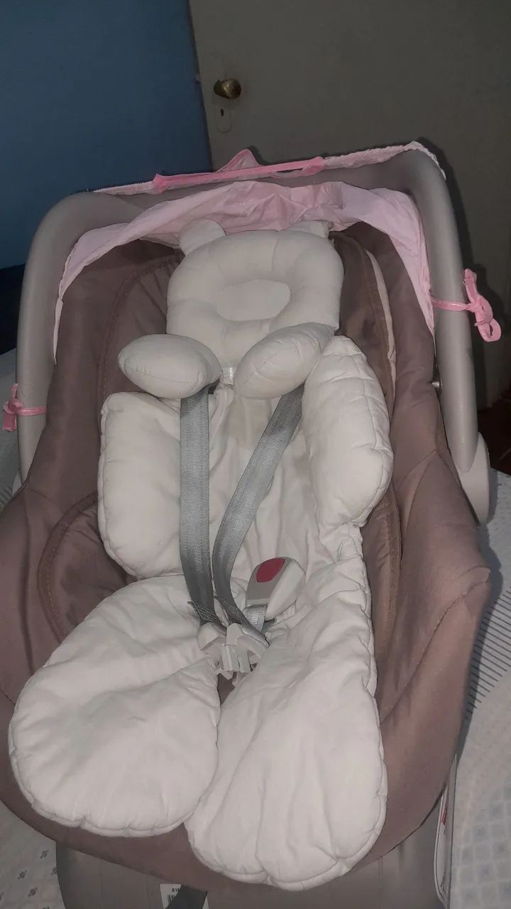 Bebê conforto com alta qualidade com uma base de encaixe . - Foto 3