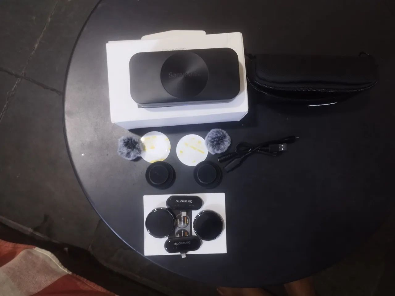 Sistema Microfone Saramonic BlinkMe U2 - Kit Completo c/ Receptor USB-C e Lightning - Foto 5