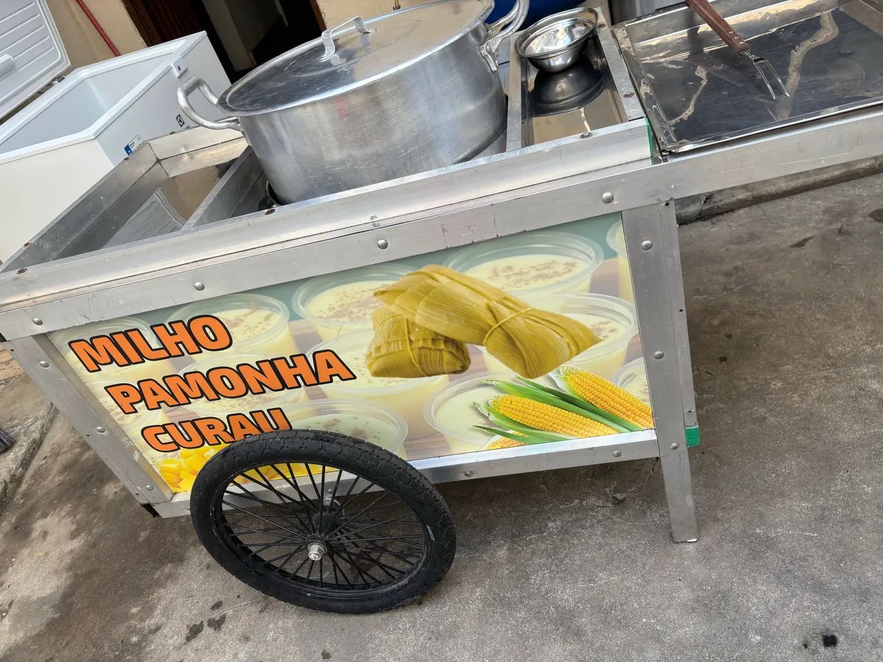 Carrinho de milho seminovo  - Foto 2