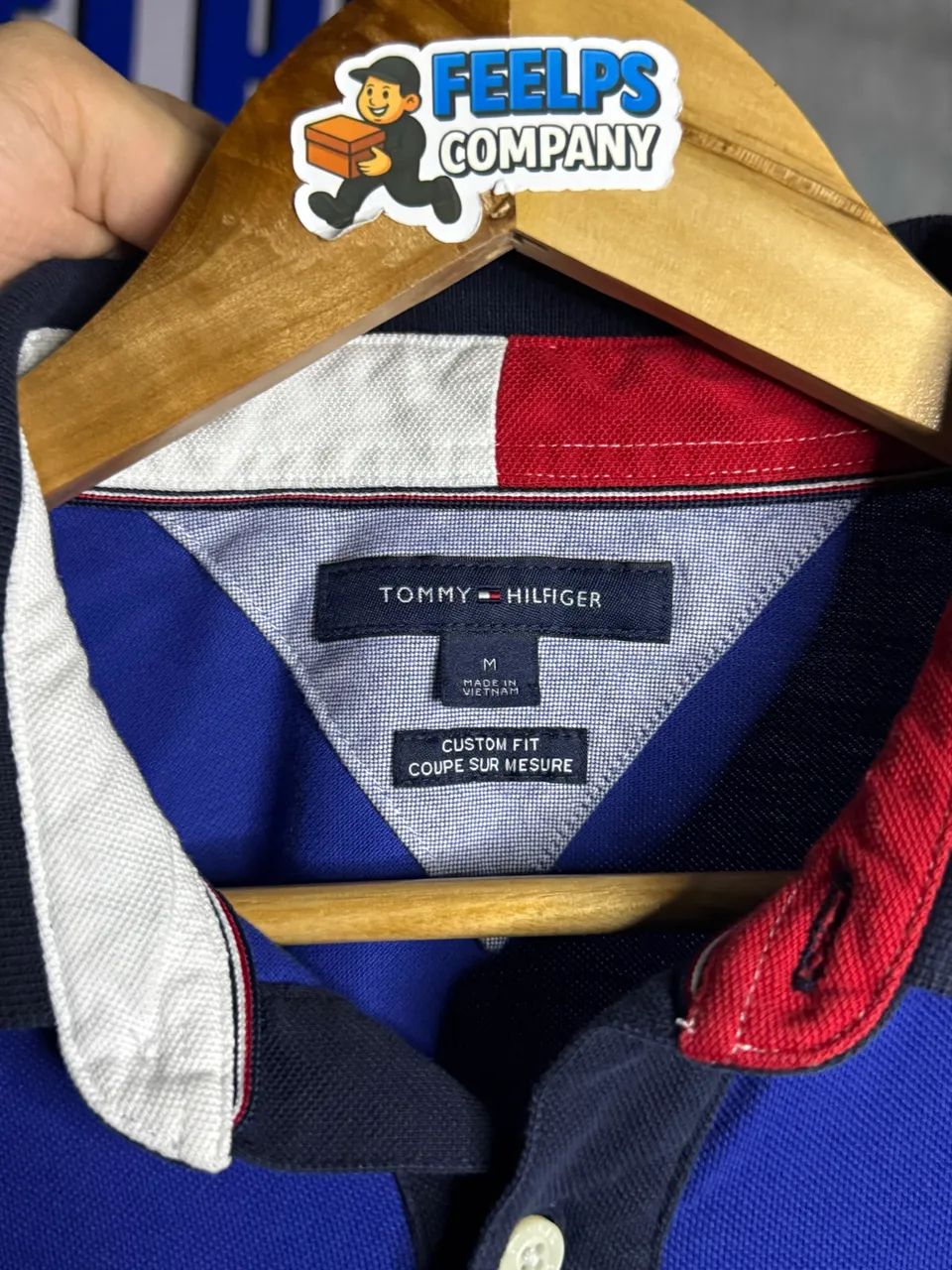 polo tommy hilfiger azul  - Foto 5