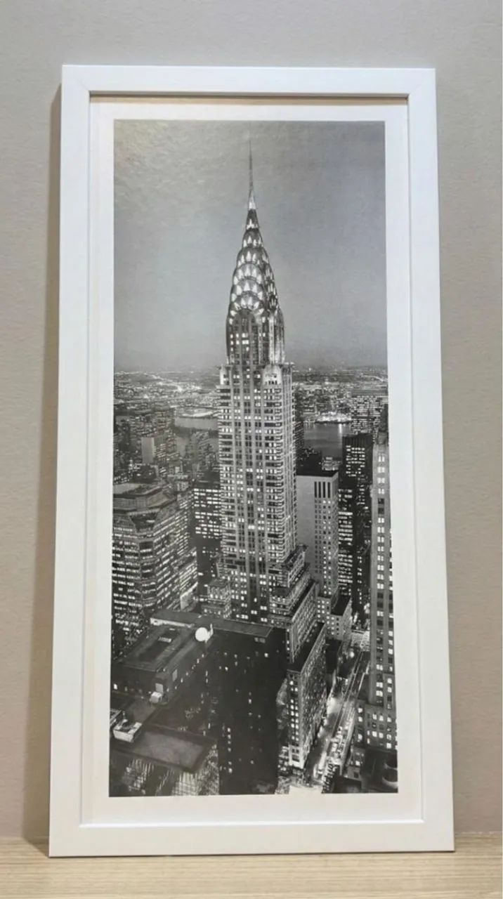 Quadro New York II Kapos 54cm X 27cm - P&B - Foto 3