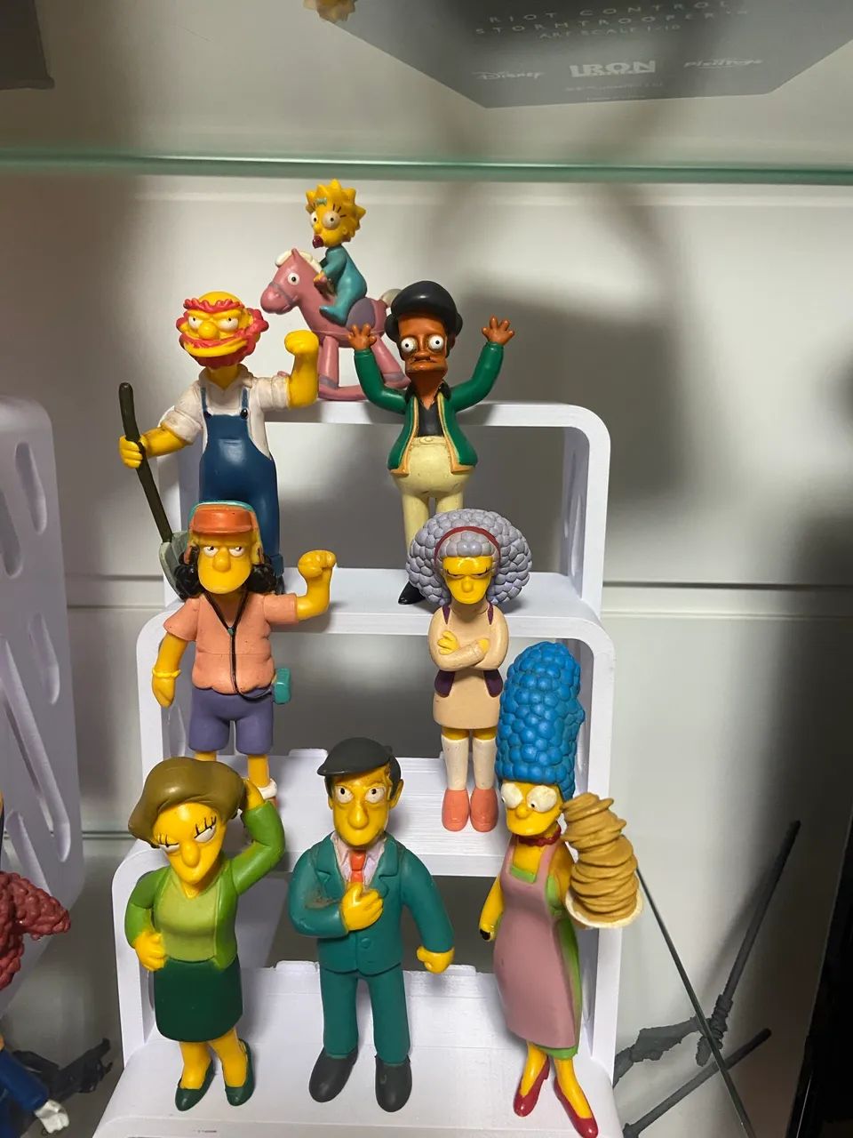 Lote 16 bonecos Simpsons  - Foto 4