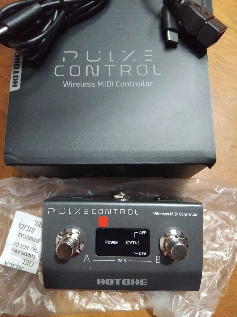 M vave Pulze Control - wireless midi controller