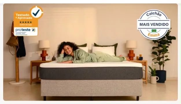 Cama King (Colchão Emma Original + Box) - Foto 5