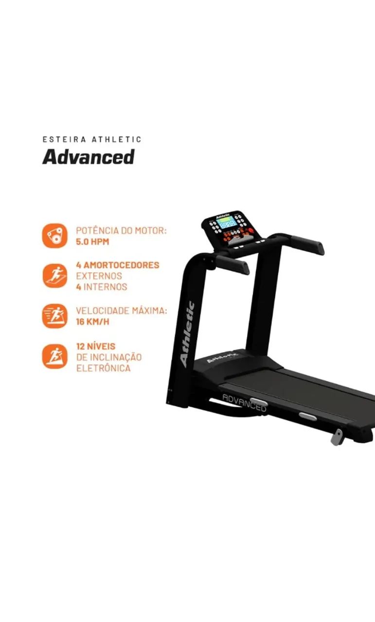 Esteira Atletic Advanced  - Foto 2