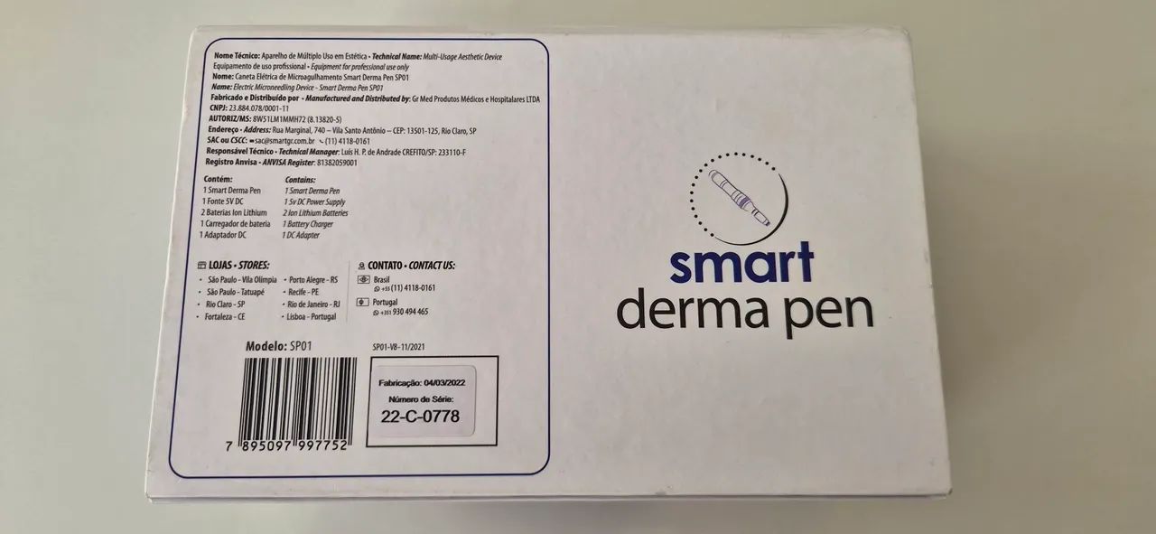 Caneta Microagulhamento Smart GR - Foto 2
