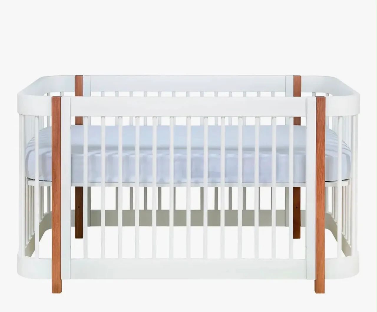 Berço Evolutivo Lola 3 Em 1 Com Colchão E Pé Madeira Sleeper