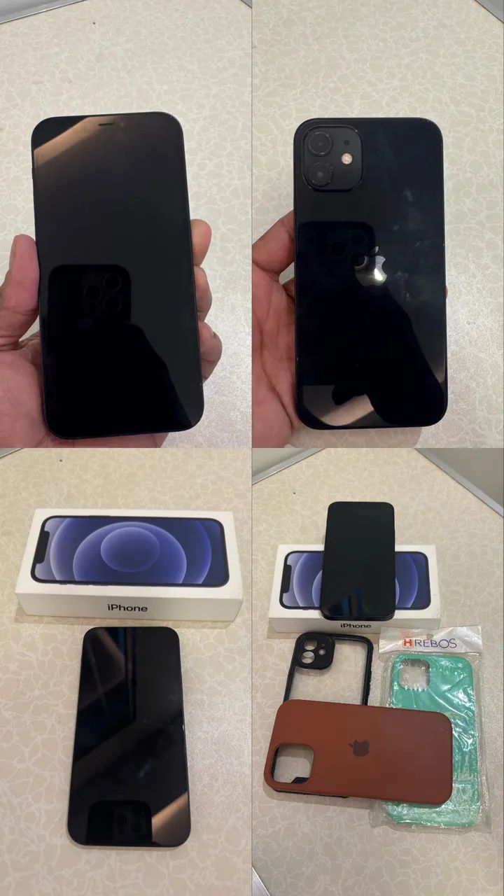 iPhone 12 preto 64GB - Foto 2